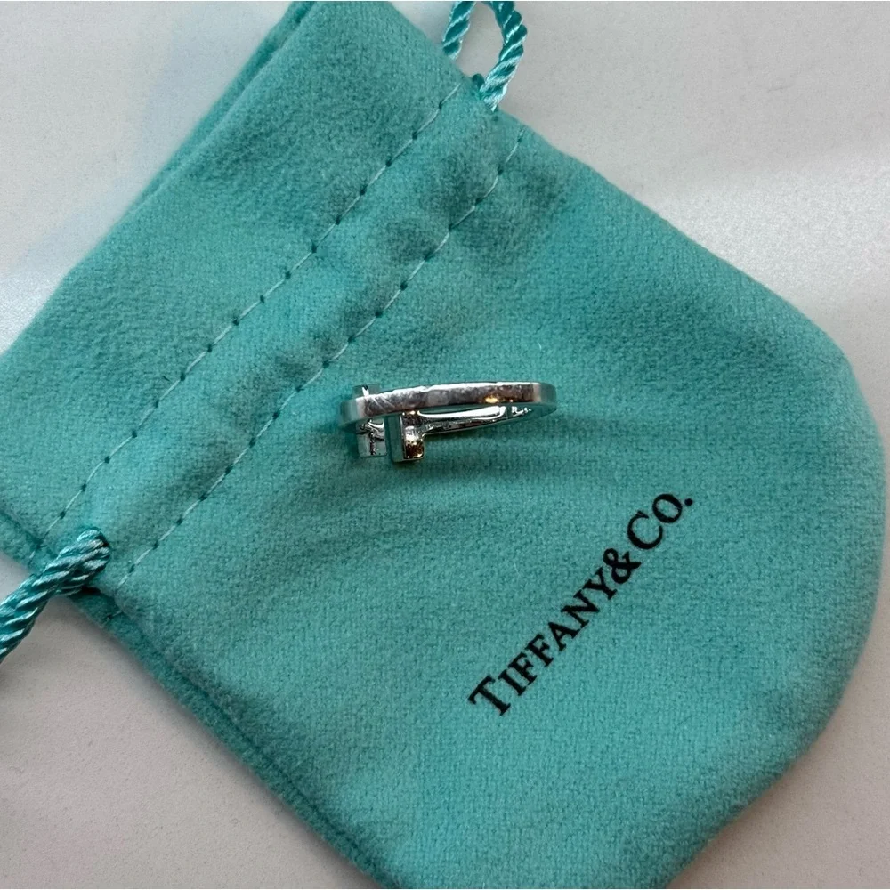 Tiffany T Square Ring in Sterling Silver - Picture 7 of 9